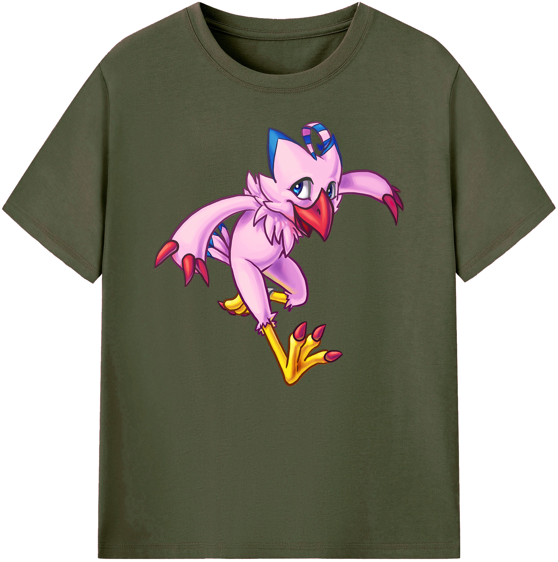 （画像用） Digimon デジタルモンスター/デジモン 綿100％ メンズ半袖Tシャツ｜肌触りやわらか＆通気性